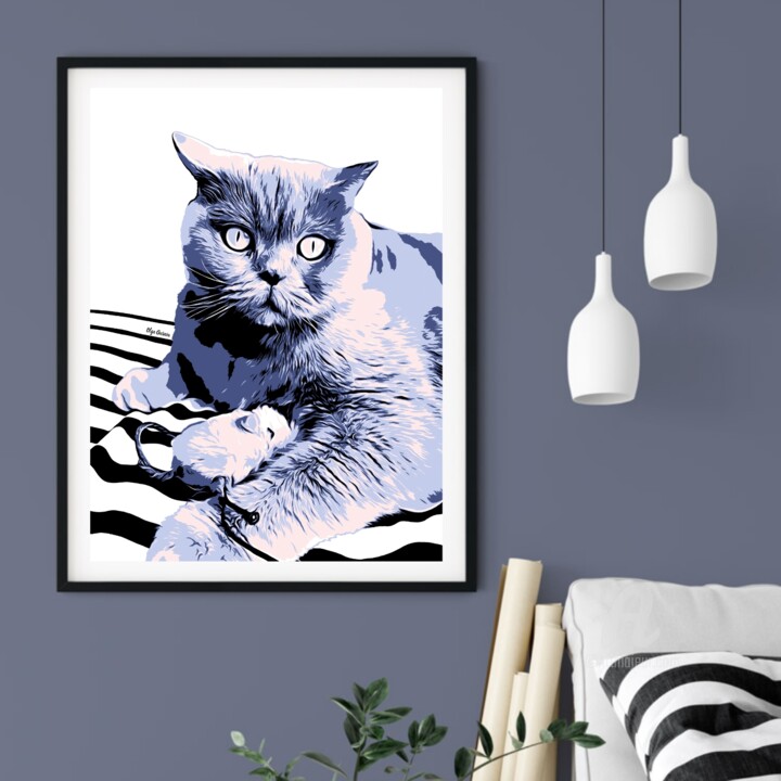 Work presented framed