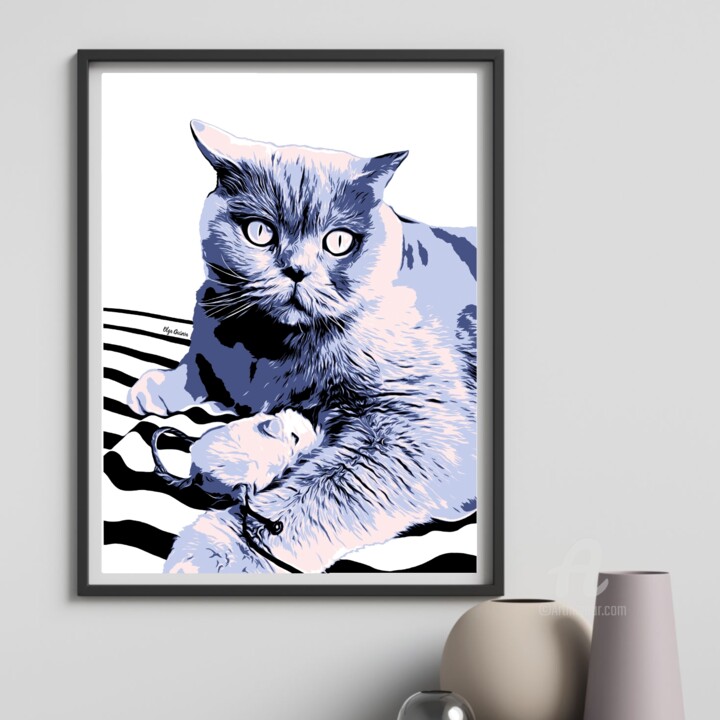 Work presented framed