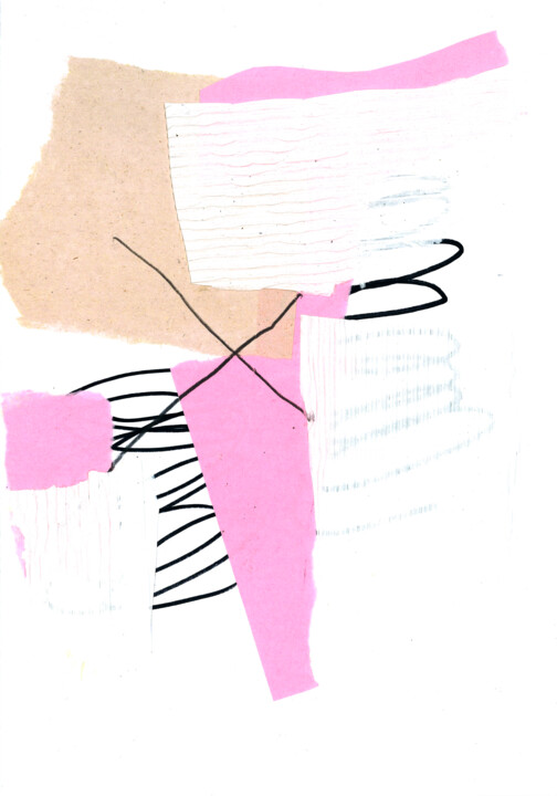 Collages titled "Try it, just try it" by Dusan Stosic, Original Artwork, Collages
