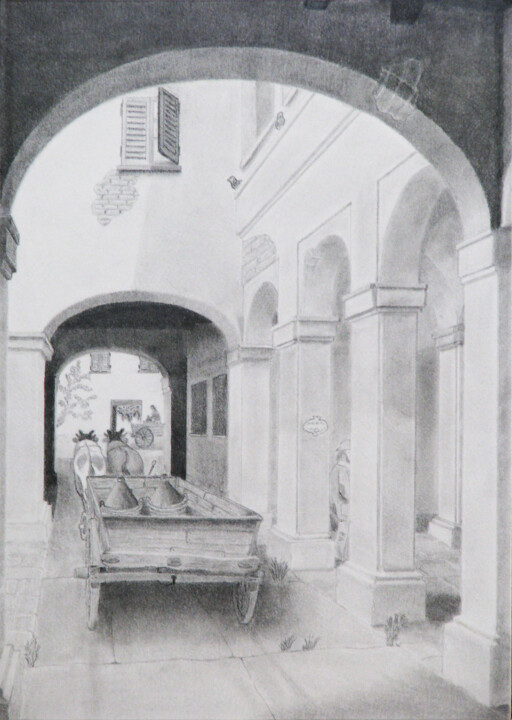 Urban geometry - A century ago 그림, 11.8x8.3 in