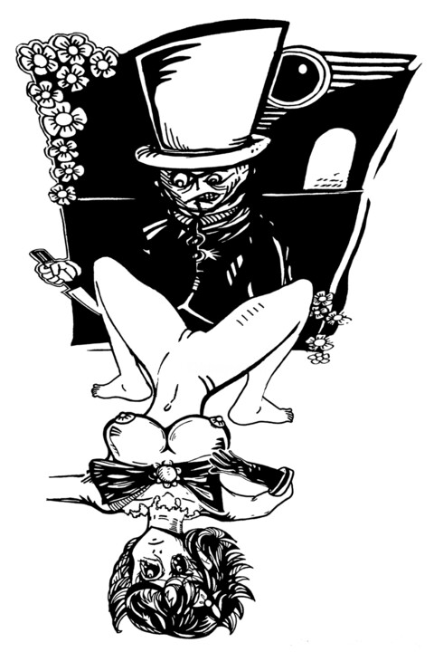 Abra Cadavra (sketch) 그림, 8.3x11.7 in