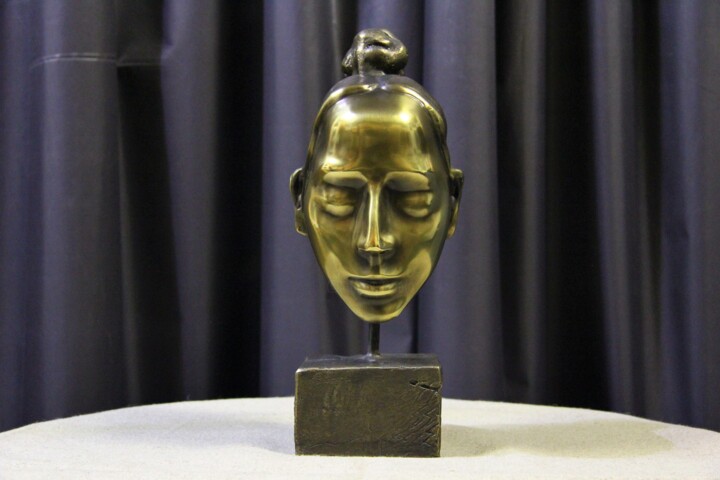 雕塑 标题为“Ballerina head. Scu…” 由Zaza Kharabadze, 原创艺术品, 青铜