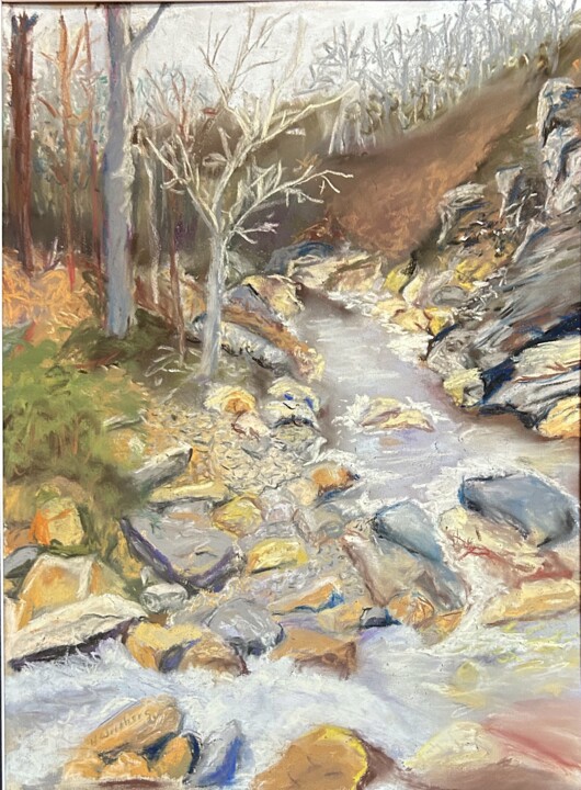 Spring Melt 绘画, 16x12 in