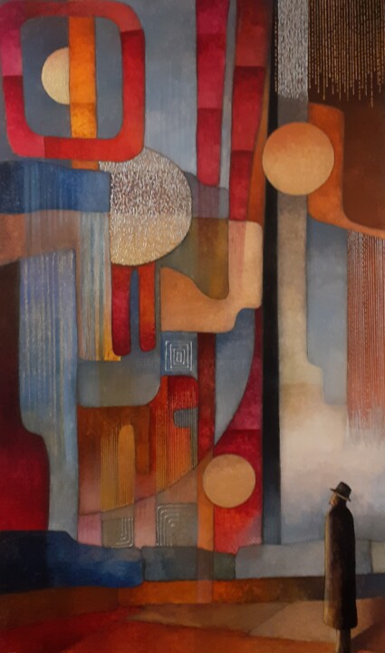 Trop grand pour moi 绘画, 23.6x15.8 in
