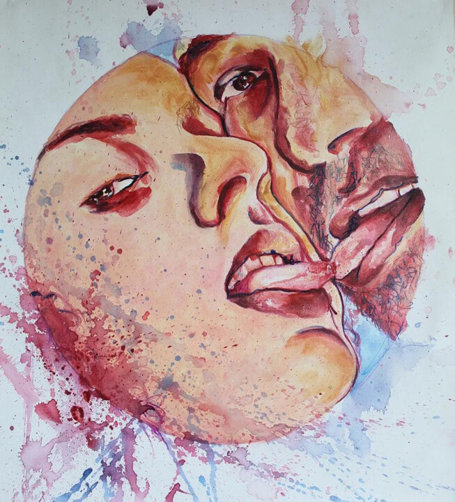 Fusion 绘画, 15.8x15 in