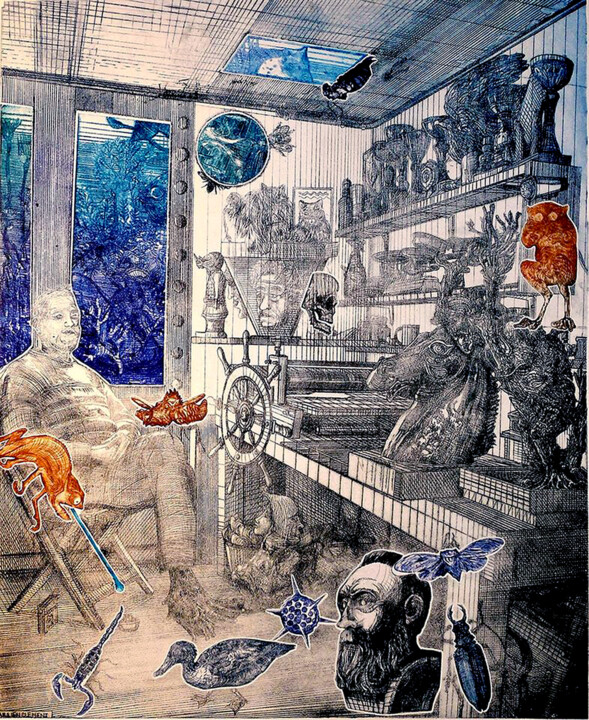 印花与版画,  21.7x16.9 in 