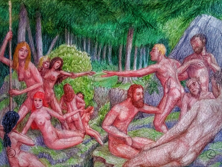 图画,  11x14 in 
