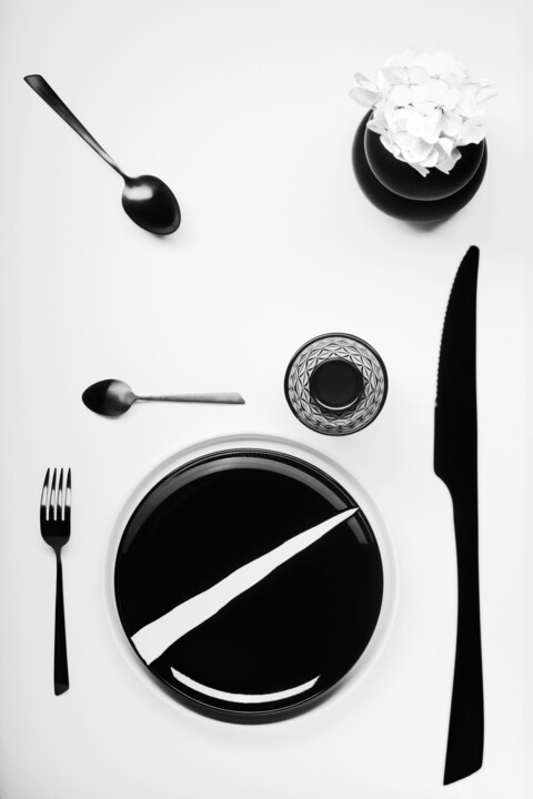 Photography titled "repas en polychrome" by Olivier Chiroux, Original Artwork, Non Manipulated Photography