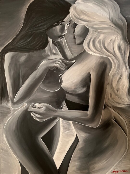 Две личности 绘画, 31.5x23.6 in