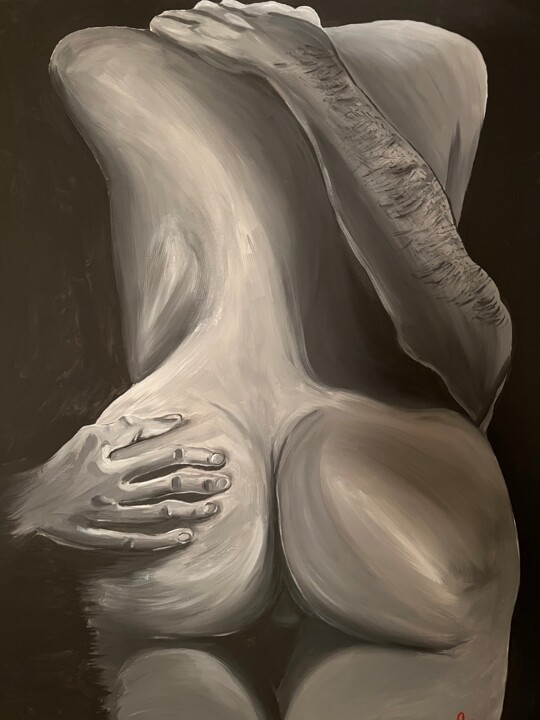 Зависимость 绘画, 31.5x23.6 in