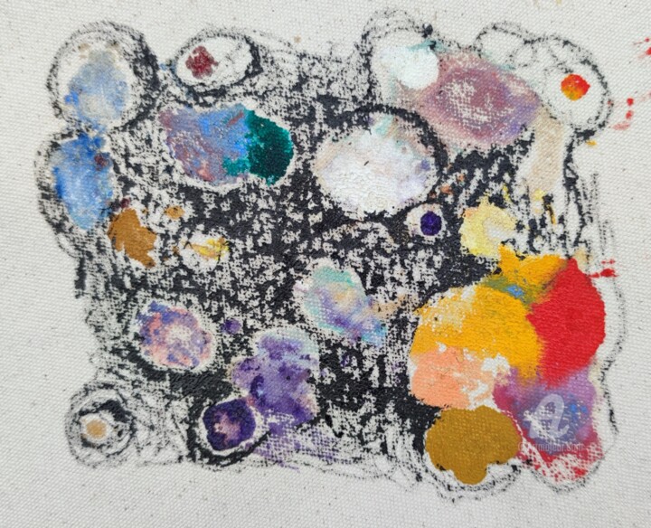 "In the oval office" başlıklı Tablo Reiner Poser tarafından, Orijinal sanat, Mürekkep