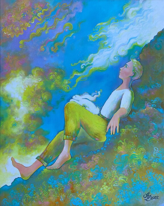 Anticipating changes 绘画, 20x16 in