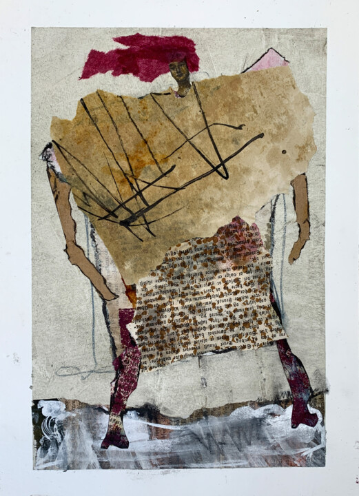 Painting titled "Wilde one" by Claudia König (koenigsfigurine), Original Artwork, Acrylic