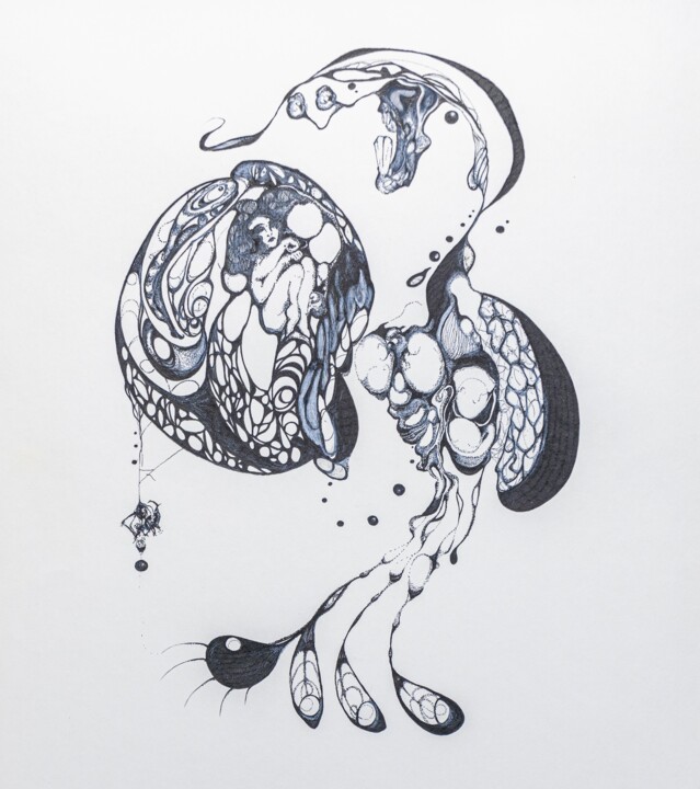 The void 图画, 13.8x12 in