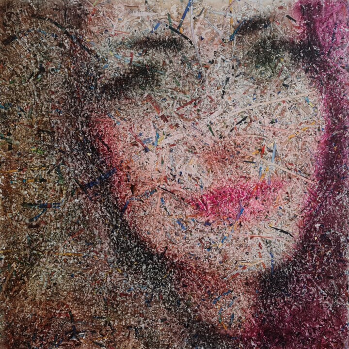 Collages,  35,4x35,4 in 