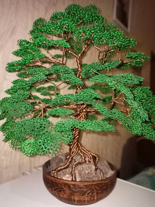 Wire tree 6 Sculpture, 17.7x15.8 in