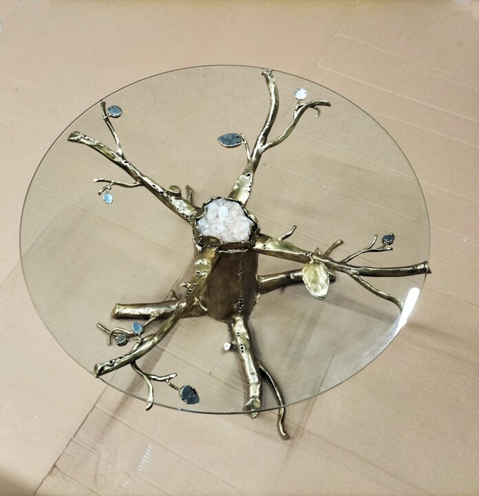 Table-basse Eloïse Sculpture, 15.8x31.5 in