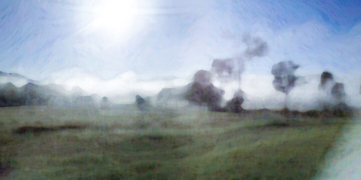 Mystic Morning: Foggy 7.00am 数字艺术