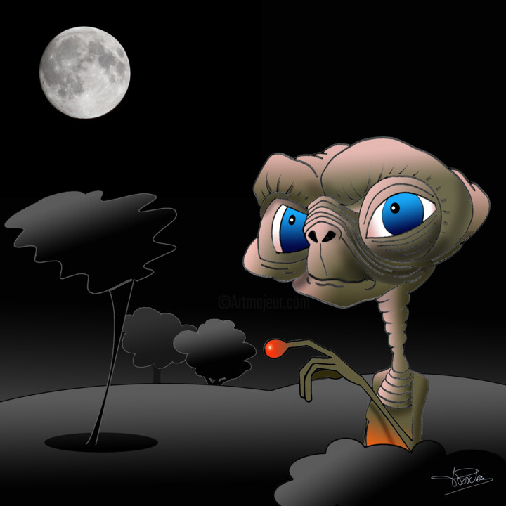 E.T 数字艺术