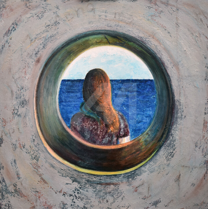 绘画,  39.4x39.4 in 