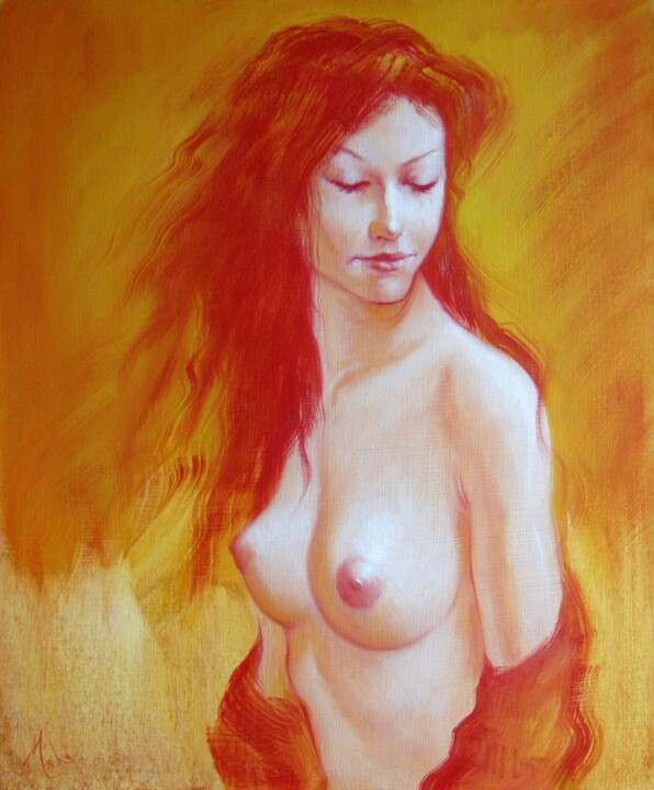 💔Après moi le Déluge 💔After me the Flood 绘画, 25.6x21.3 in