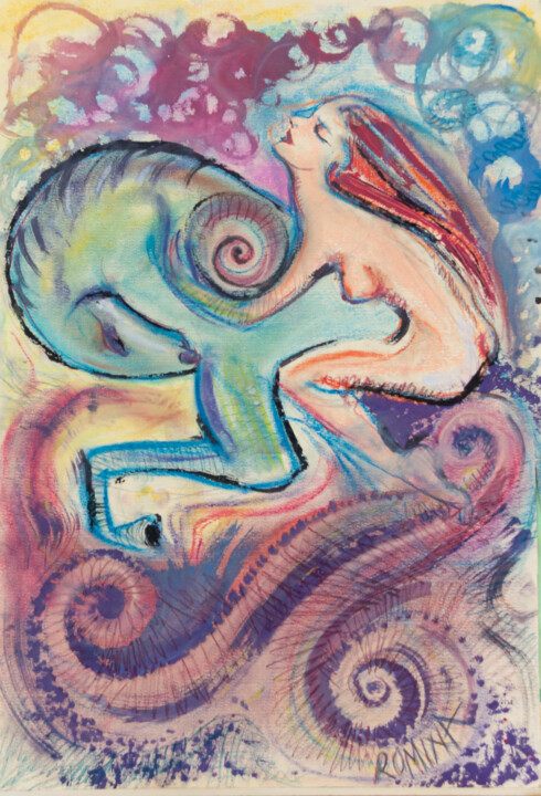 AMAZON 绘画, 18.9x13 in