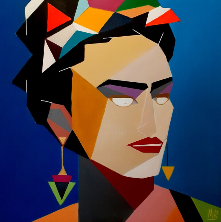 Magdalena 绘画, 23.6x23.6 in