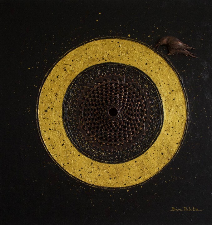 Rotational Attraction 雕塑, 23.6x23.6 in
