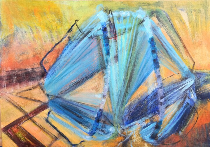 绘画 标题为“Inspired by Degas t…” 由Angelika Poels, 原创艺术品, 丙烯