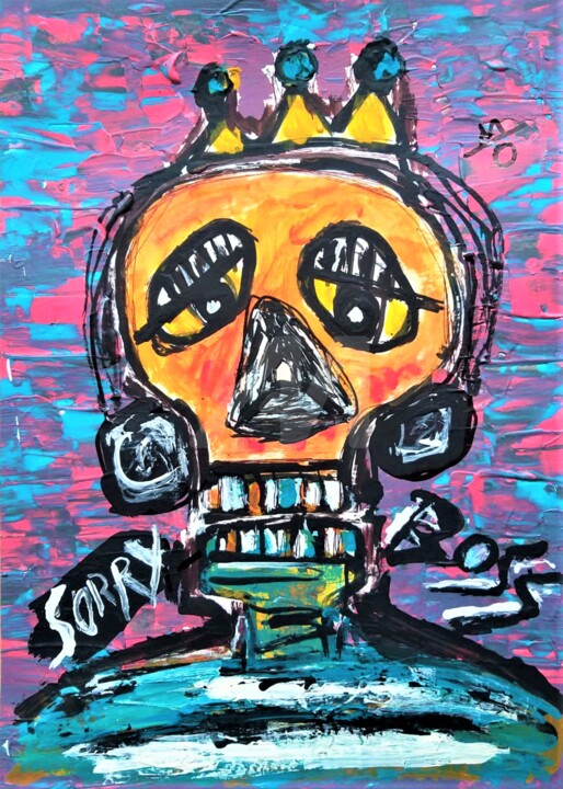 绘画,  13.8x9.8 in 