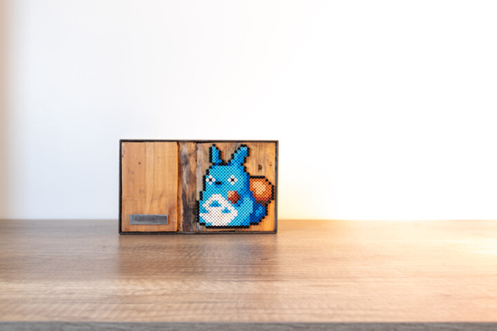Totoro 雕塑, 5.9x9.8 in