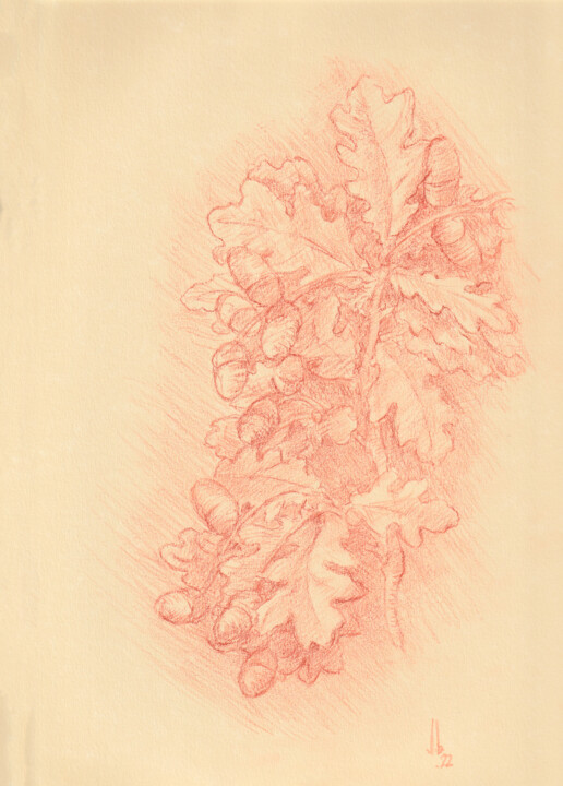 Drawing,  12.6x9.5 in 