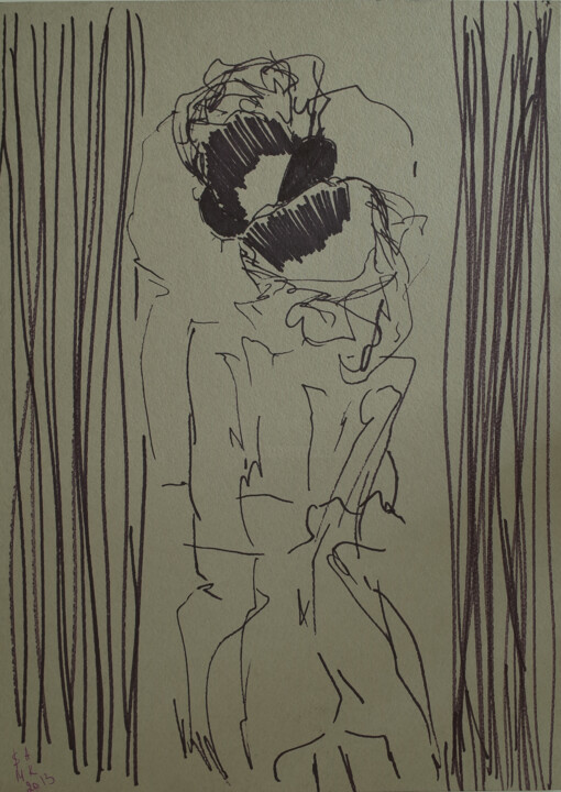2c98we / Lovers - {$M} 图画, 16.5x11.4 in