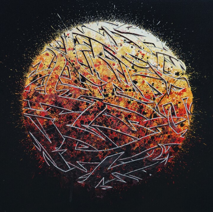 绘画,  39.4x39.4 in 