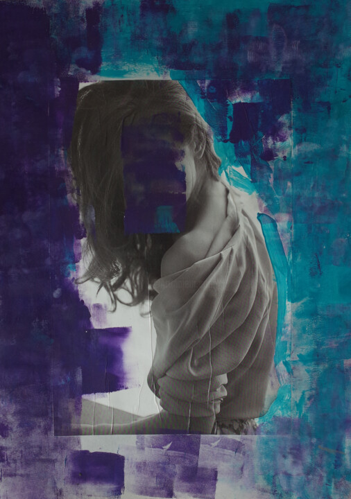 拼贴,  16.5x11.4 in 