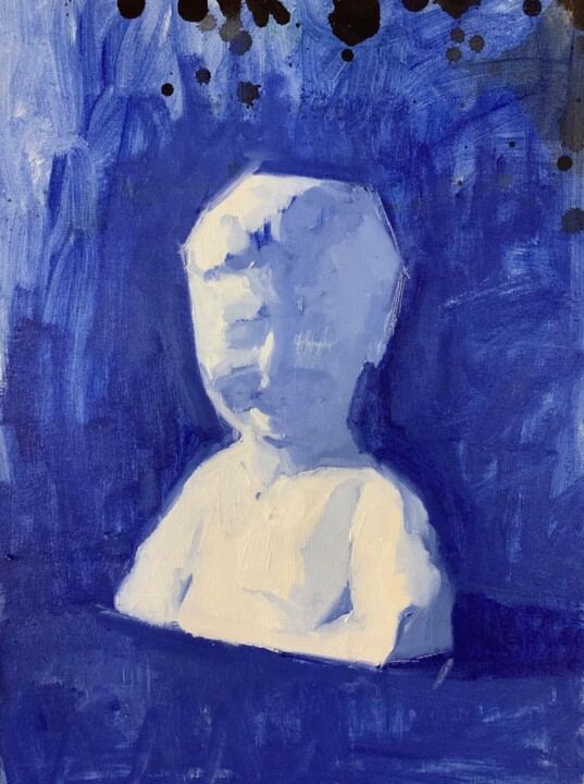 Baby boy 绘画, 19.7x15.8 in