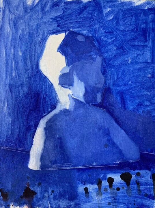 Shadows in Paradise 绘画, 19.7x15.8 in