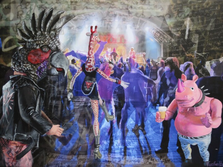 Fotografie getiteld "Le concert 2" door Fanfan B., Origineel Kunstwerk, Digitale fotografie