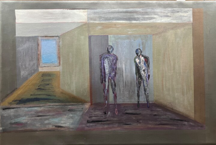 Pittura intitolato "Azovstal Defenders" da Malxas Alxas, Opera d'arte originale, Acrilico