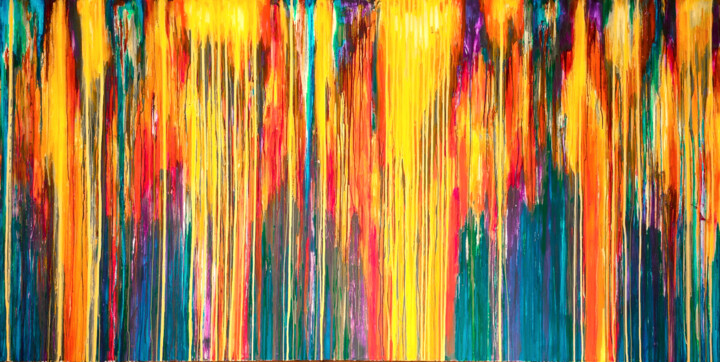 Painting titled "The Emotional Creat…" by Carla Sá Fernandes, Original Artwork, Acrylic