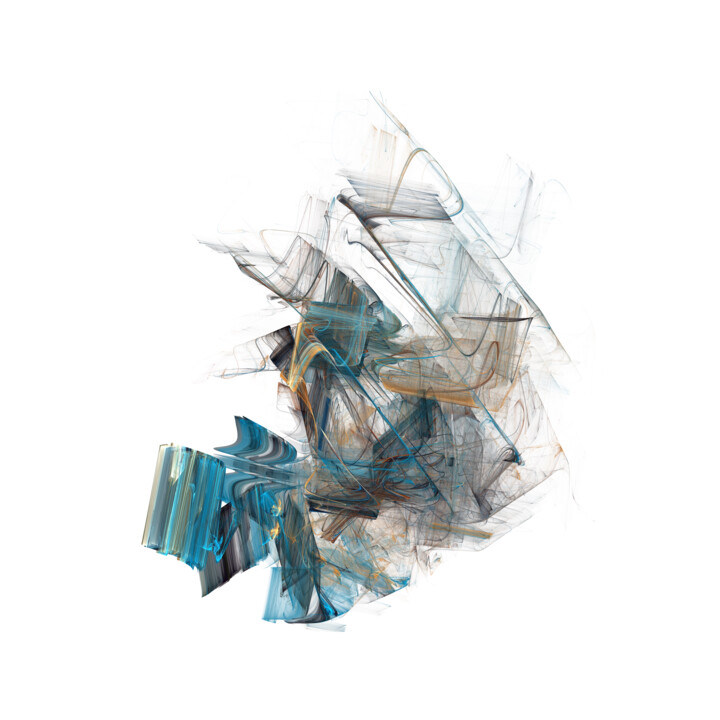 Digital Arts titled "Nuances IX" by Carla Sá Fernandes, Original Artwork, Digital Painting