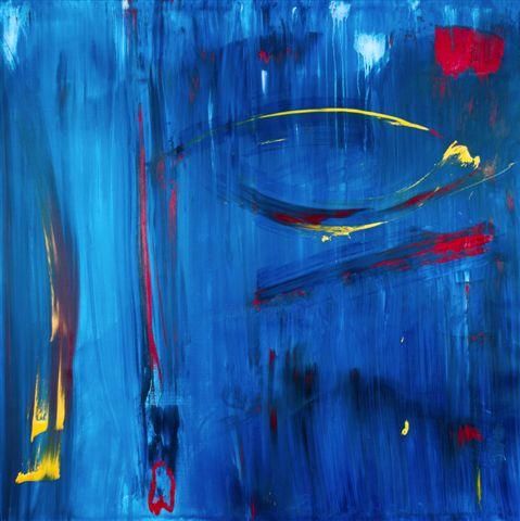 Pintura intitulada "CARNIVAL KISS TO AN…" por Marco Brown, Obras de arte originais