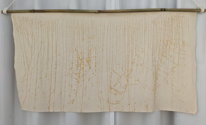 Les Pluies Japonaises 绘画, 19.7x36.2 in