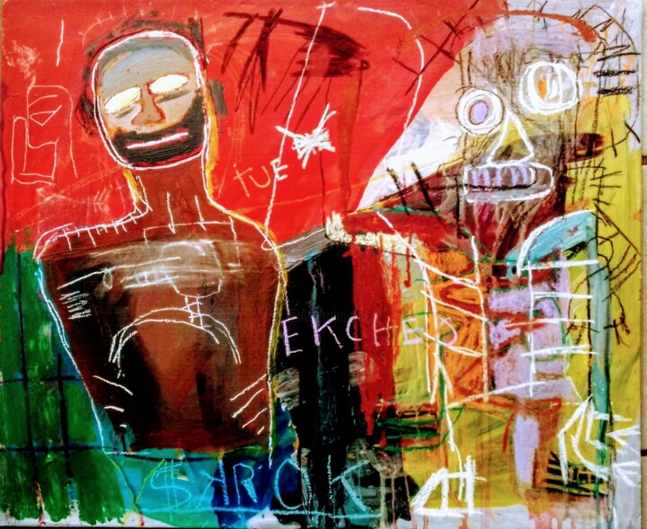 Walk man 绘画, 23.6x28.4 in