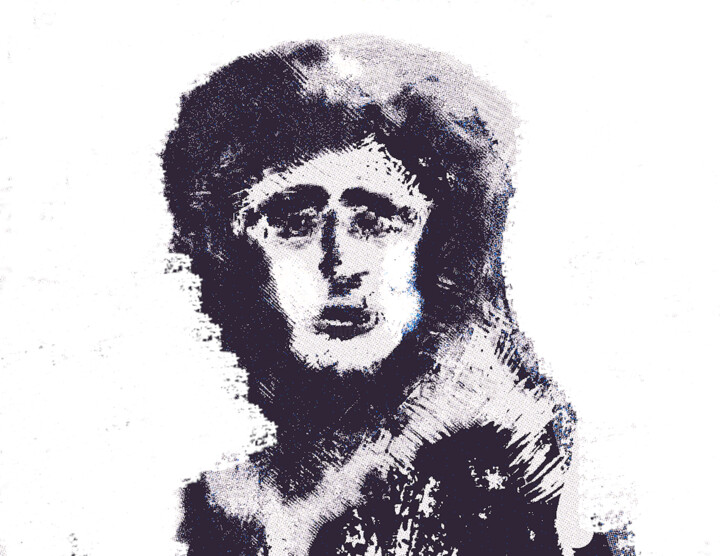 Je le nomme Paul 数字艺术, 11.8x15.8 in