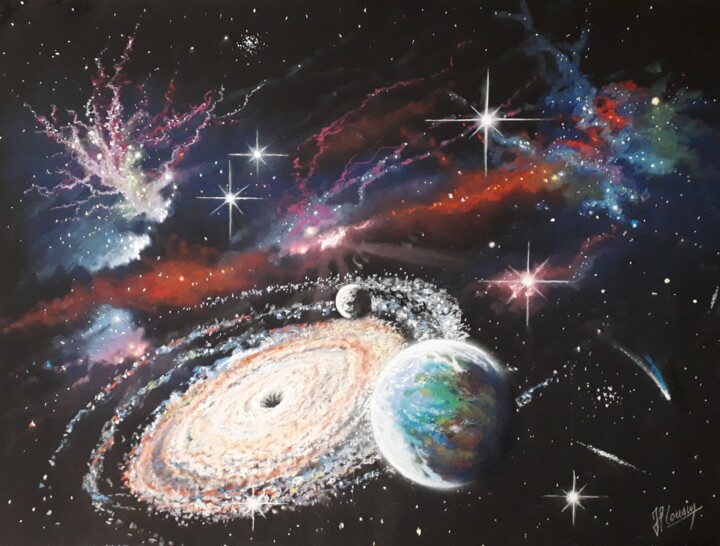 Exopastel 10 绘画, 18.5x24.4 in