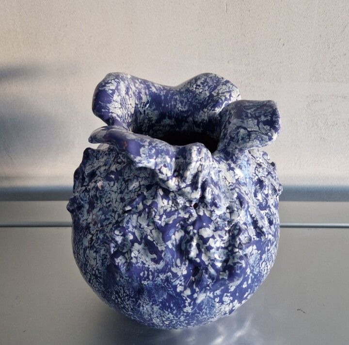 Vaso ceramica - Crawling n.18 雕塑, 9.5x7.9 in