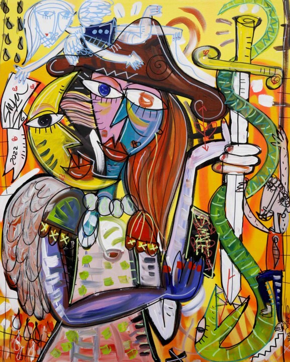 La Separazione 绘画, 39.4x31.5 in