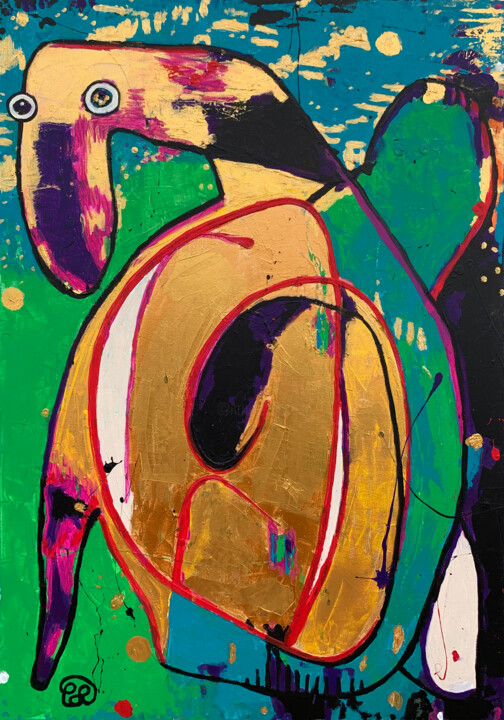 Funny guy 绘画, 39.4x27.6 in
