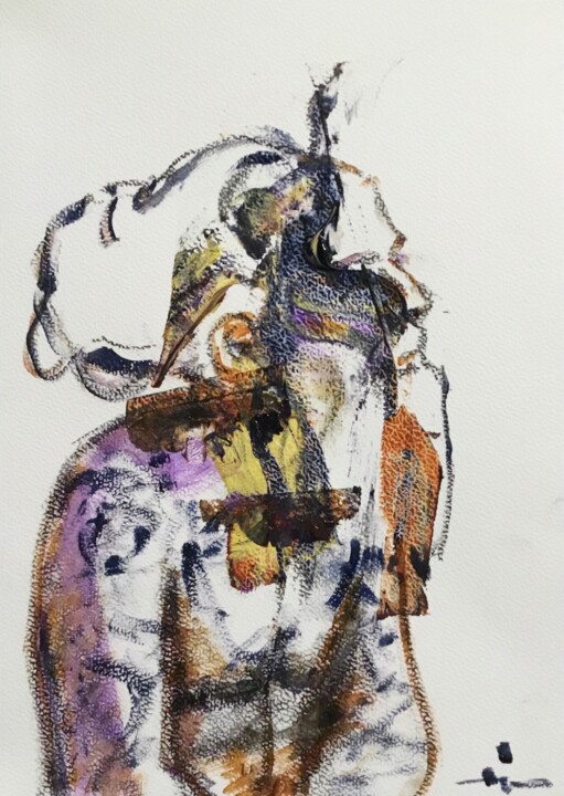 Colors 绘画, 11.4x8.3 in